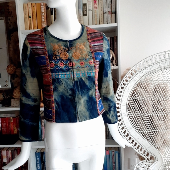 Billy by flaying tomato hippie bohemian jacket P1760 - Picture 3 of 11